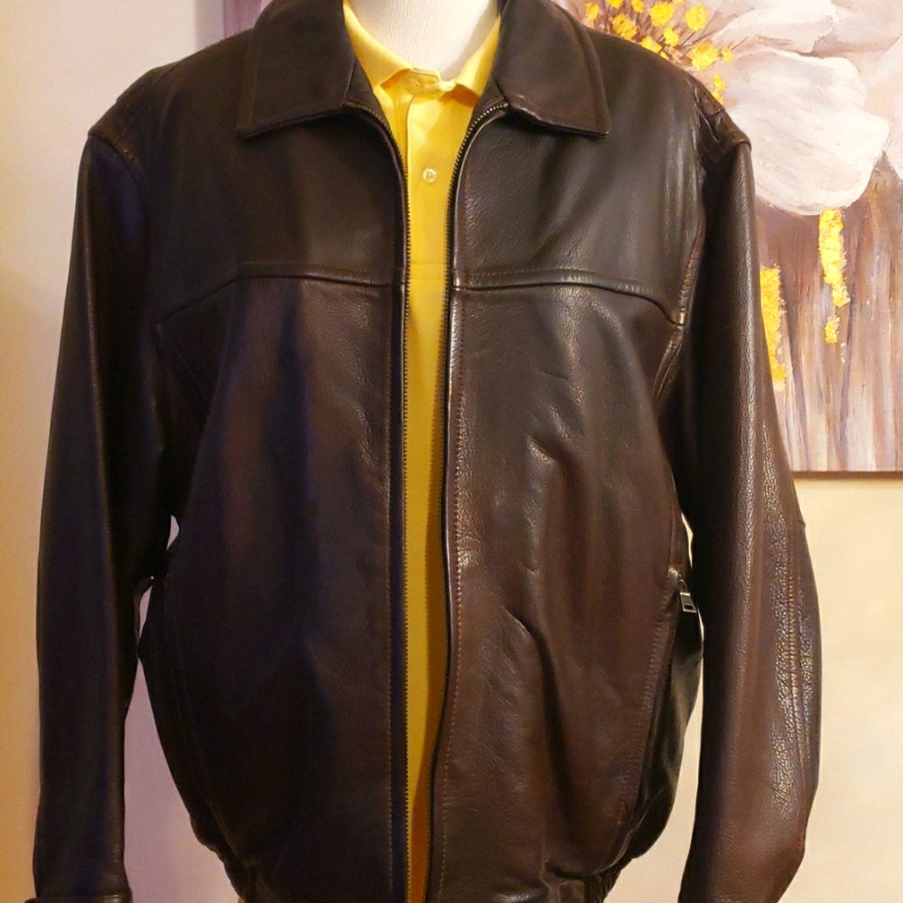 Leather Jacket by Andrew Marc